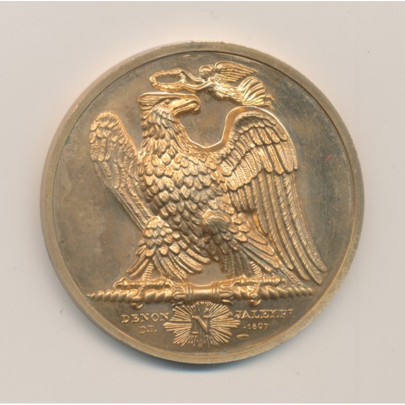 Médaille - Napoléon en Égypte - 1798 - refrappe - Collection Napoléon Empereur - bronze