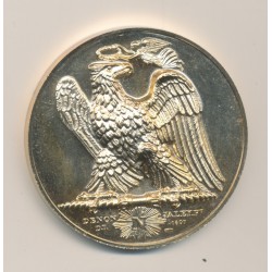 Médaille - au service Napoléon - refrappe - Collection Napoléon Empereur - bronze 2