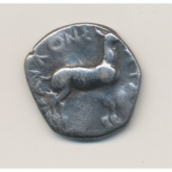 Bruttium - Didrachme - frappé à Caulonia - argent - TB/TB+