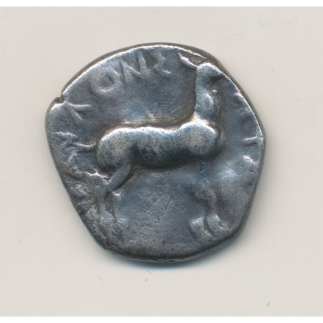 Bruttium - Didrachme - frappé à Caulonia - argent - TB/TB+