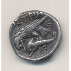 Thrace - Drachme - Istros - argent - TTB+ 2