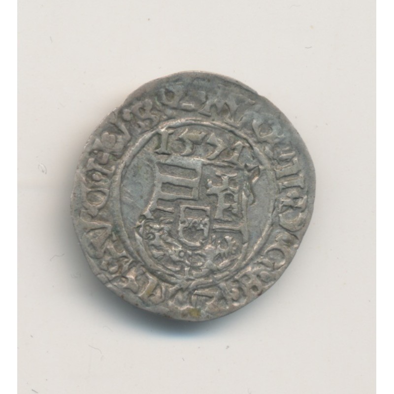 Hongrie - Denier 1573 - Kremnitz - Maximilien II - TTB