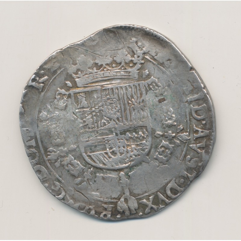 Pays-Bas Espagnol - Patagon - 1633 Tournai - Philippe IV - argent - TB