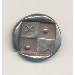 Thrace - Hemidrachme - Therranesos - argent - TTB 2