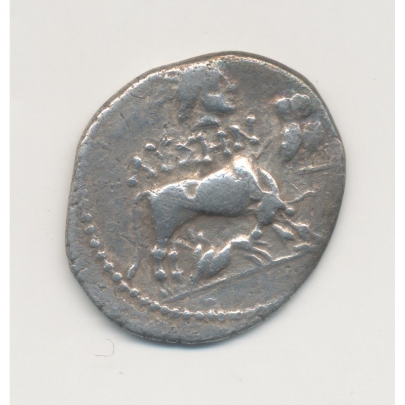 Illyrie - Drachme - Dyrrachium - magistrat Tyson - argent - TB