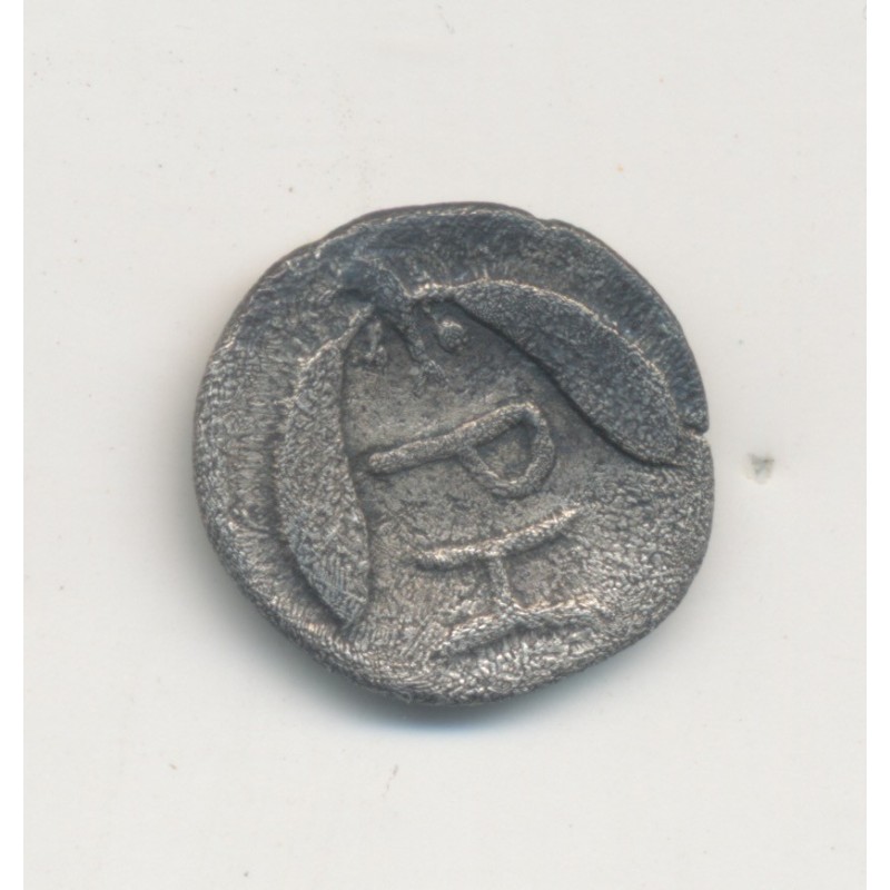Bruttium - Litra - frappé à Rhégium - argent - TTB