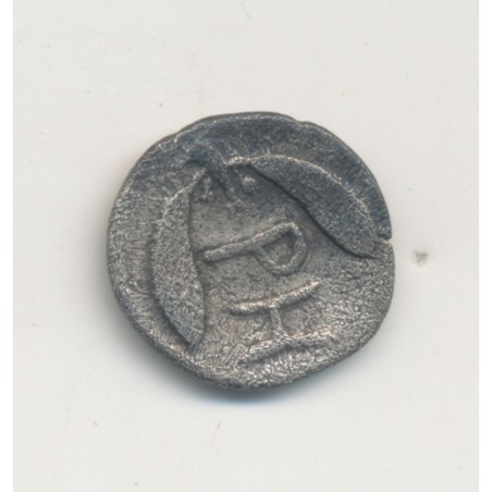 Bruttium - Litra - frappé à Rhégium - argent - TTB