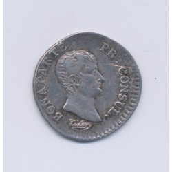 1/4 Franc - AN 12 T Nantes - Bonaparte 1er consul - TB+/TTB
