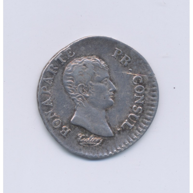 1/4 Franc - AN 12 T Nantes - Bonaparte 1er consul - TB+/TTB