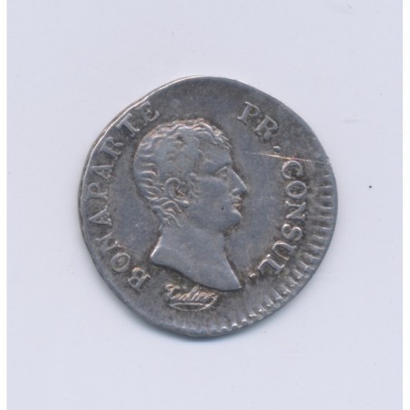 1/4 Franc - AN 12 T Nantes - Bonaparte 1er consul - TB+/TTB