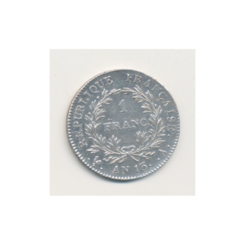 Napoléon empereur - 1 Franc - AN 13 A Paris