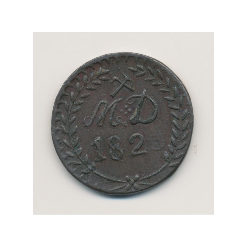 Louis XVIII - 30 Sous - Mines d'Anche - 1820