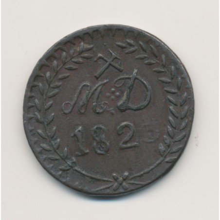 Louis XVIII - 30 Sous - Mines d'Anche - 1820