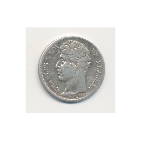 1/2 Franc Charles X - 1830 L Bayonne