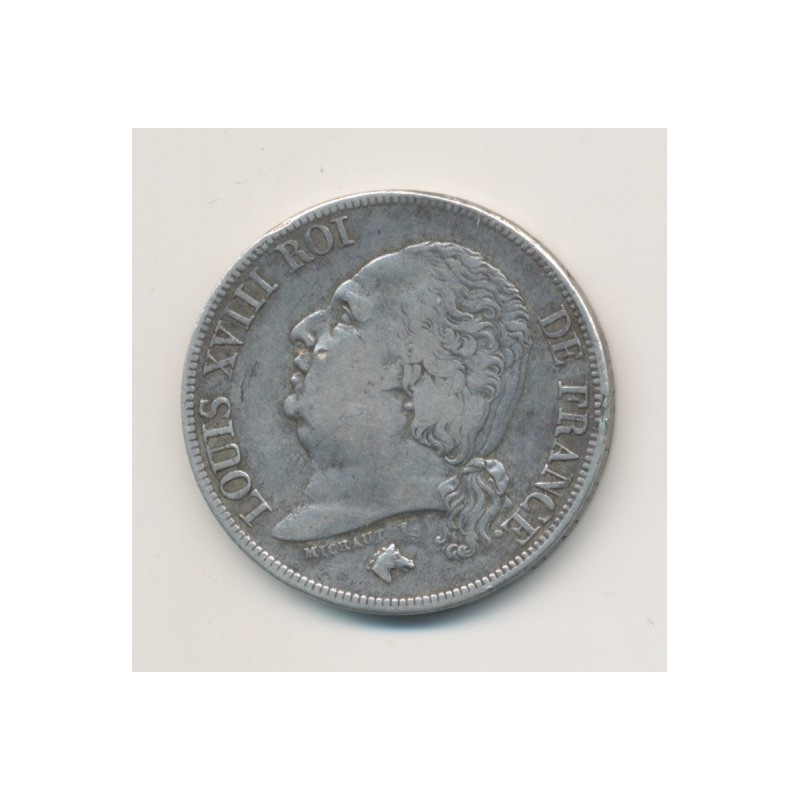 Louis XVIII - 2 Francs - 1817 H La Rochelle