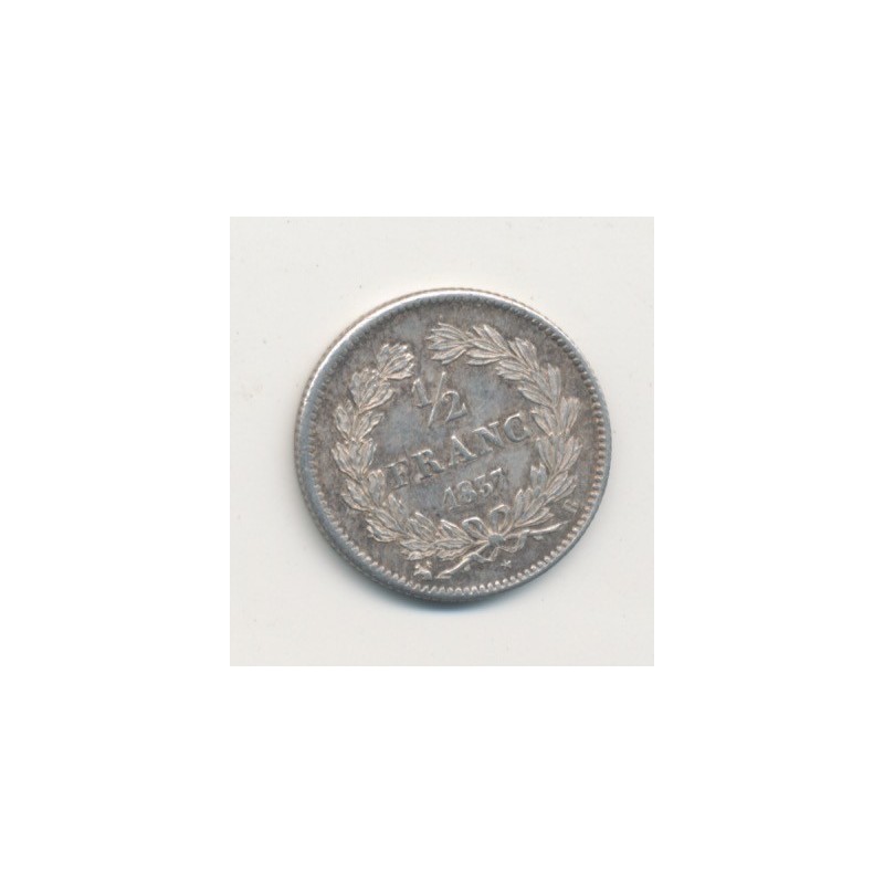 1/2 Franc Louis Philippe I - 1837 B Rouen