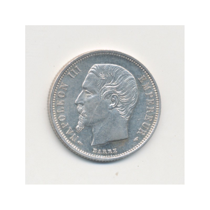Napoléon III - Tête nue - 50 centimes - 1854 A Paris