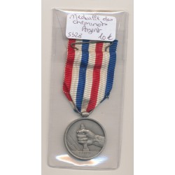 Médaille des Cheminots - argent - ordonnance