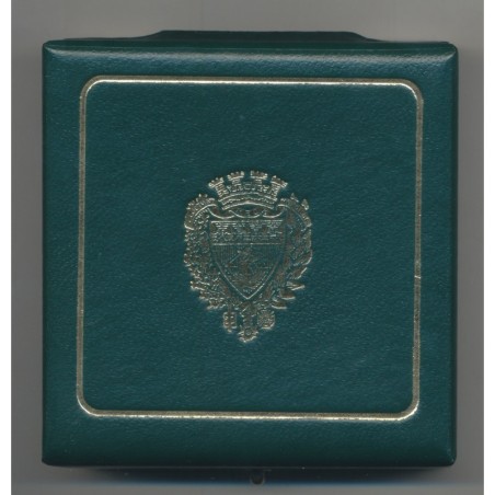 Médaille - Ville de Paris - avec écrin - bronze doré - 49,5mm