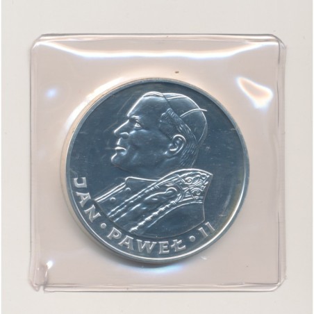 Pologne - 100 Zloty 1982 - Jean Paul II - argent - BU