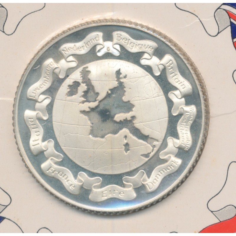medaille - Europe - argent - 40mm - FDC