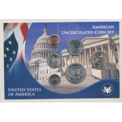 Etats-Unis - American uncirculated coin set - 6 pièces
