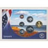 Etats-Unis - Native American uncirculated coin set 2020 - Lenape - 6 pièces