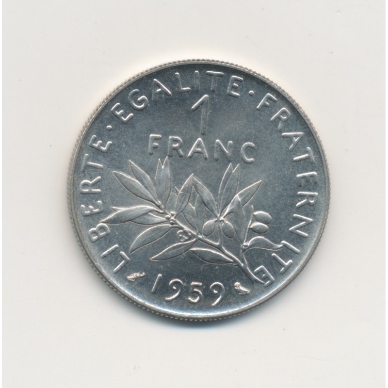 1 Franc Semeuse - 1959 essai - SPL+