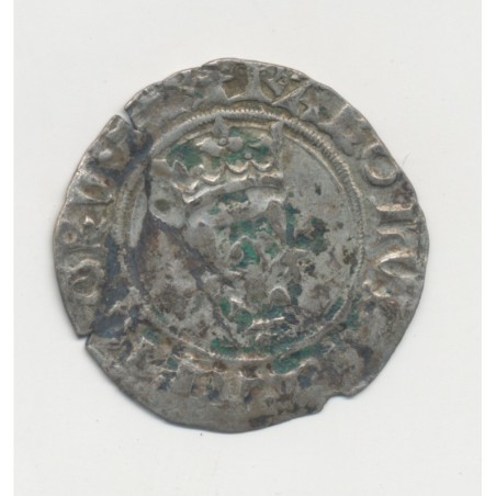 Charles VI - Gros dit florette - Paris - B/TB