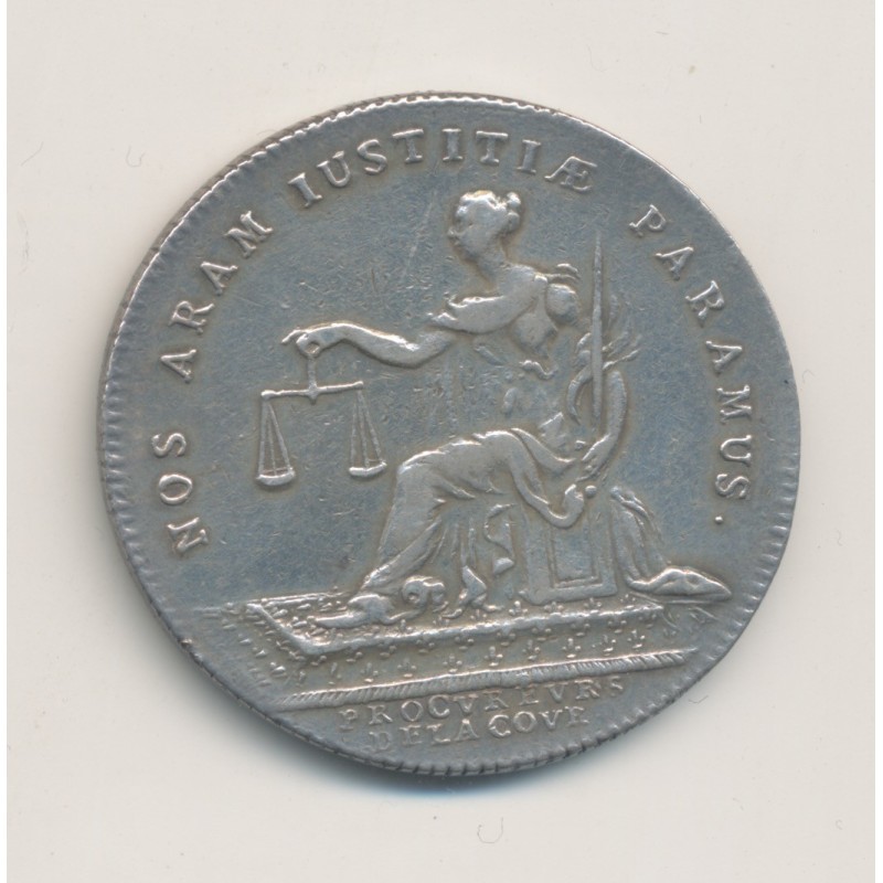 Jeton - Louis XV - Procureurs de la cour - argent - TTB+