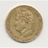 Louis philippe I - 20 Francs Or - 1842 W Lille - TB+