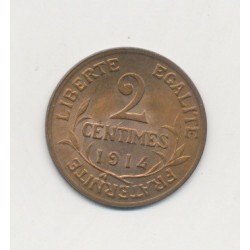 2 centimes Dupuis - 1914