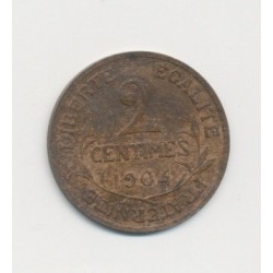 2 centimes Dupuis - 1904