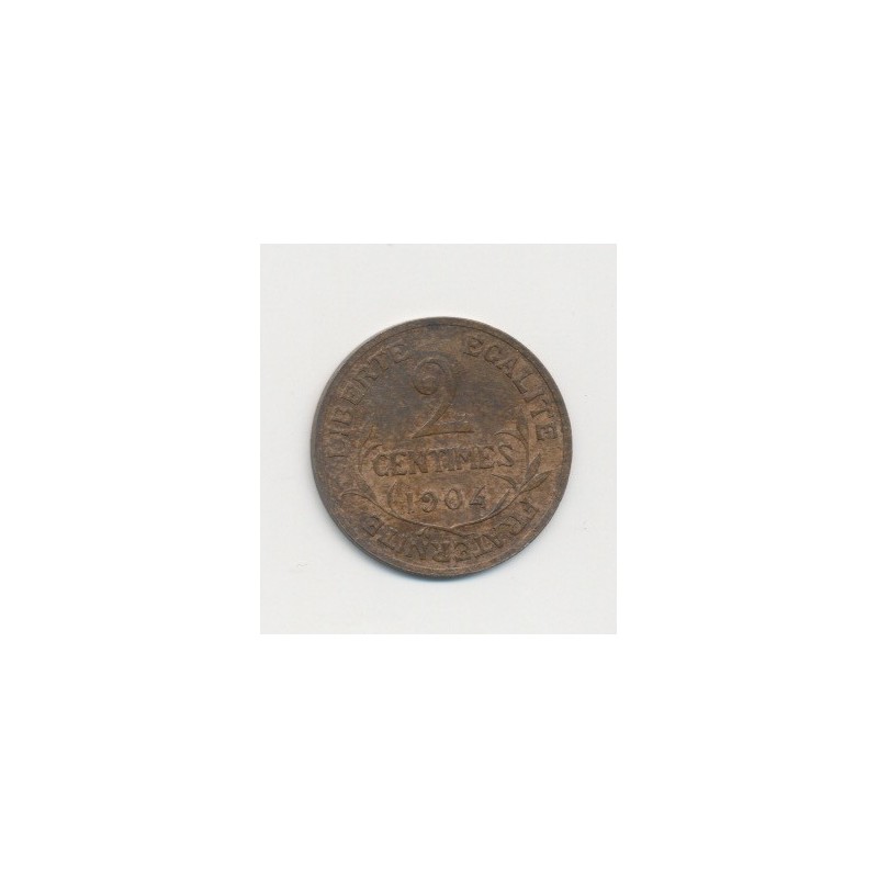 2 centimes Dupuis - 1904