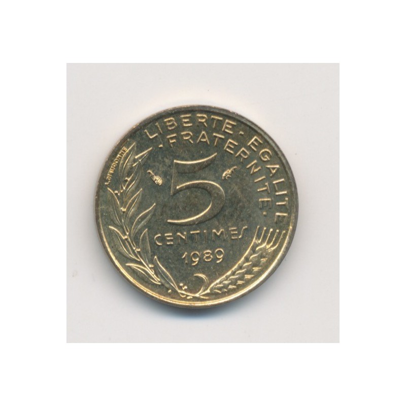 5 Centimes Marianne - 1989