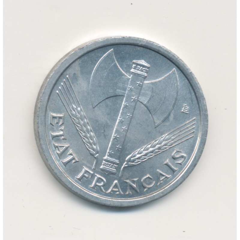 1 Franc Francisque - 1942 - lourde - alu - SPL+