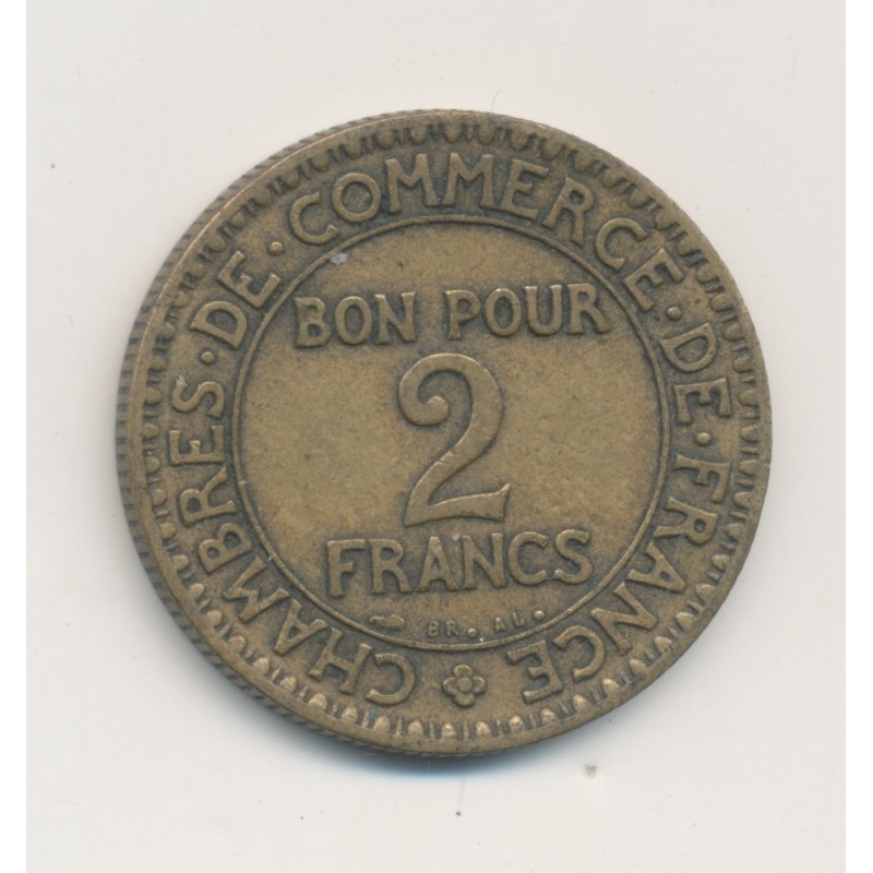2 Francs Chambre de commerce - 1926 - TB