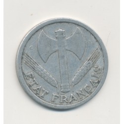 2 Francs francisque - 1944 C - alu - TB+ 2