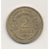 2 Francs Morlon - 1935 - TB
