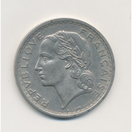 5 Francs Lavrillier - 1938 - TTB