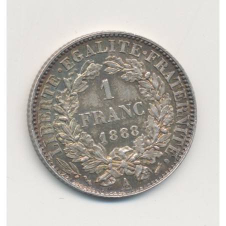 Cérès - 1 Franc - 1888 A Paris - SPL