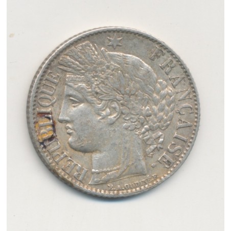 Cérès - 1 Franc - 1888 A Paris - TTB+