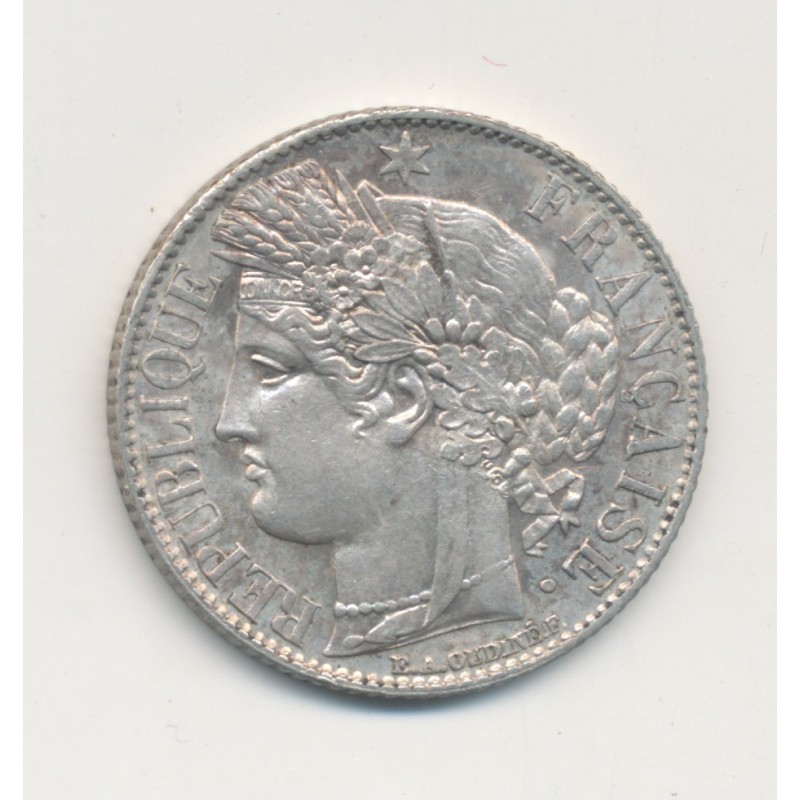 Cérès - 1 Franc - 1887 A Paris - SUP+