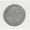 Louis XV - 1/10 écu aux lauriers - 1727 BB Strasbourg - B/TB