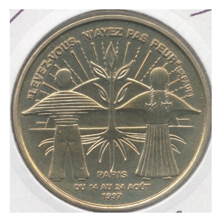 Dept7506 - Journée mondiale pour la jeunesse - Jean Paul II - 1997 - Paris