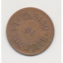 Jeton Casino -  2 Francs La Rochelle 