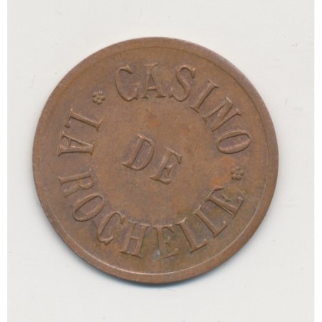 Jeton Casino -  2 Francs La Rochelle 