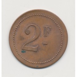 Jeton Casino -  2 Francs La Rochelle  2