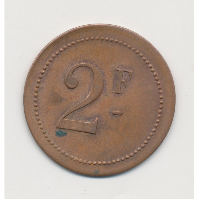Jeton Casino -  2 Francs La Rochelle 