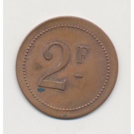 Jeton Casino -  2 Francs La Rochelle 